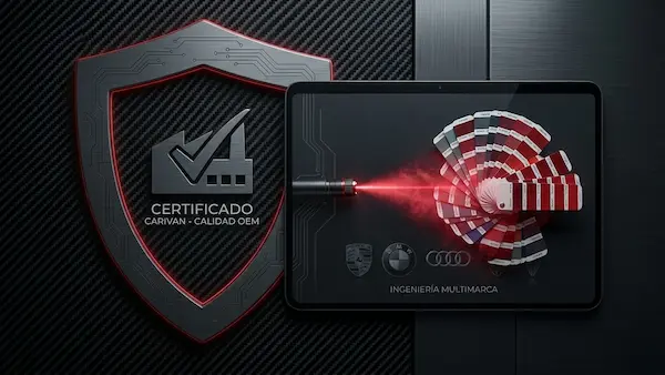 Estamos tan seguros de nuestra ingeniería de color y de los materiales premium de Spies Hecker, que si el color no cuadra al 100% o el acabado no es impecable, el vehículo no sale de nuestras instalaciones.