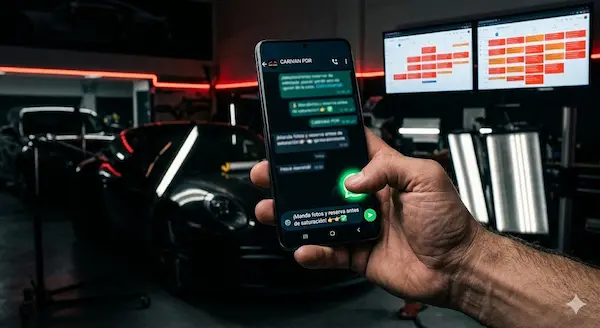 No permitas que una abolladura siga devaluando tu coche un día más. Envíanos un par de fotos claras del daño por WhatsApp y nuestro equipo de expertos en PDR te dará un presupuesto exacto y sin compromiso en minutos.